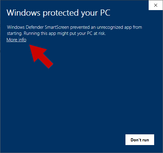 Windows 10 Security Installation - Step 1